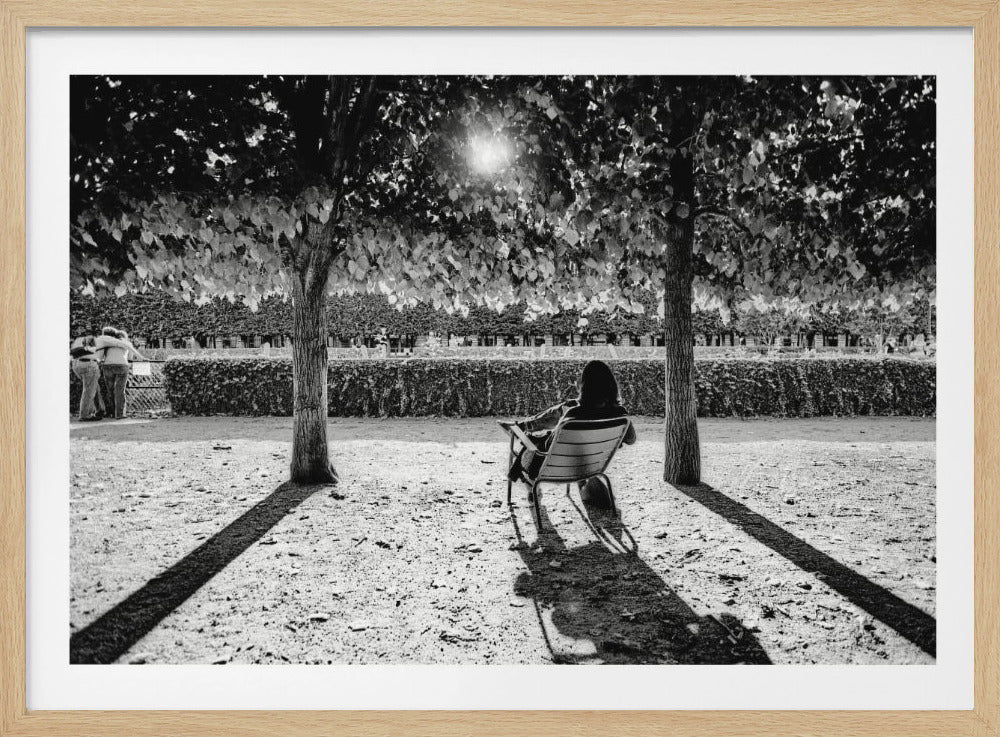 A poster or art print featuring the phrase 'A good book', likely with imagery related to literature or reading. Artwork