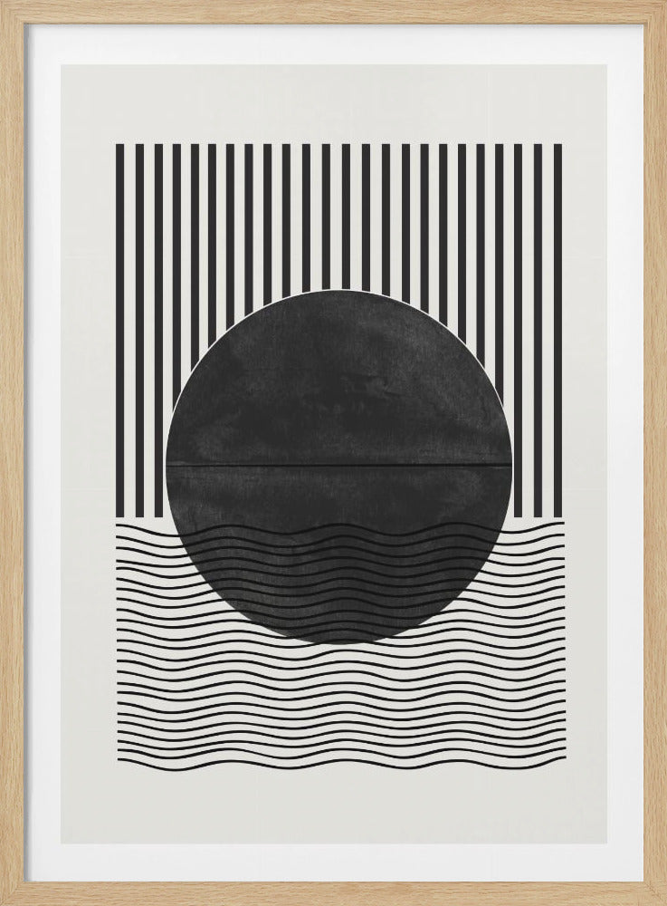 An art print titled 'B&B No2.', featuring a clean design suitable for modern wall decor. Wall Art