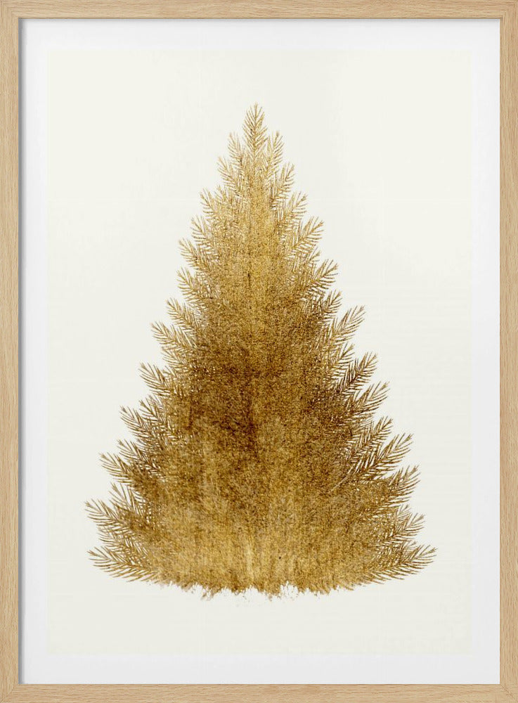 A Merry Christmas themed poster or art print, likely featuring festive illustrations or text. Print