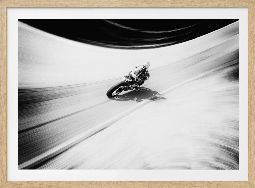 An art print titled 'A Smoother Road' depicting a serene, uncluttered path or landscape, conveying a sense of calm and progress. Print