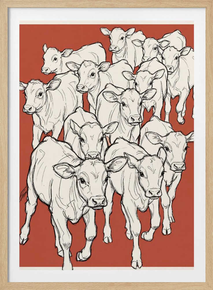 Cow Release - Poster / Art Print