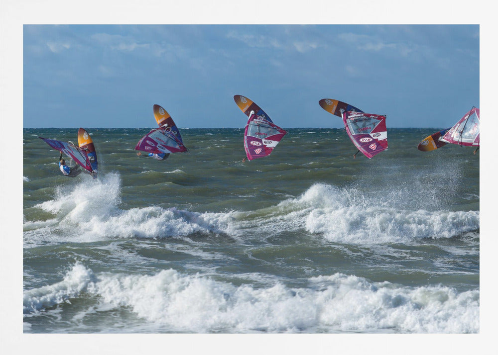 Surfer Jump. - Poster / Art Print