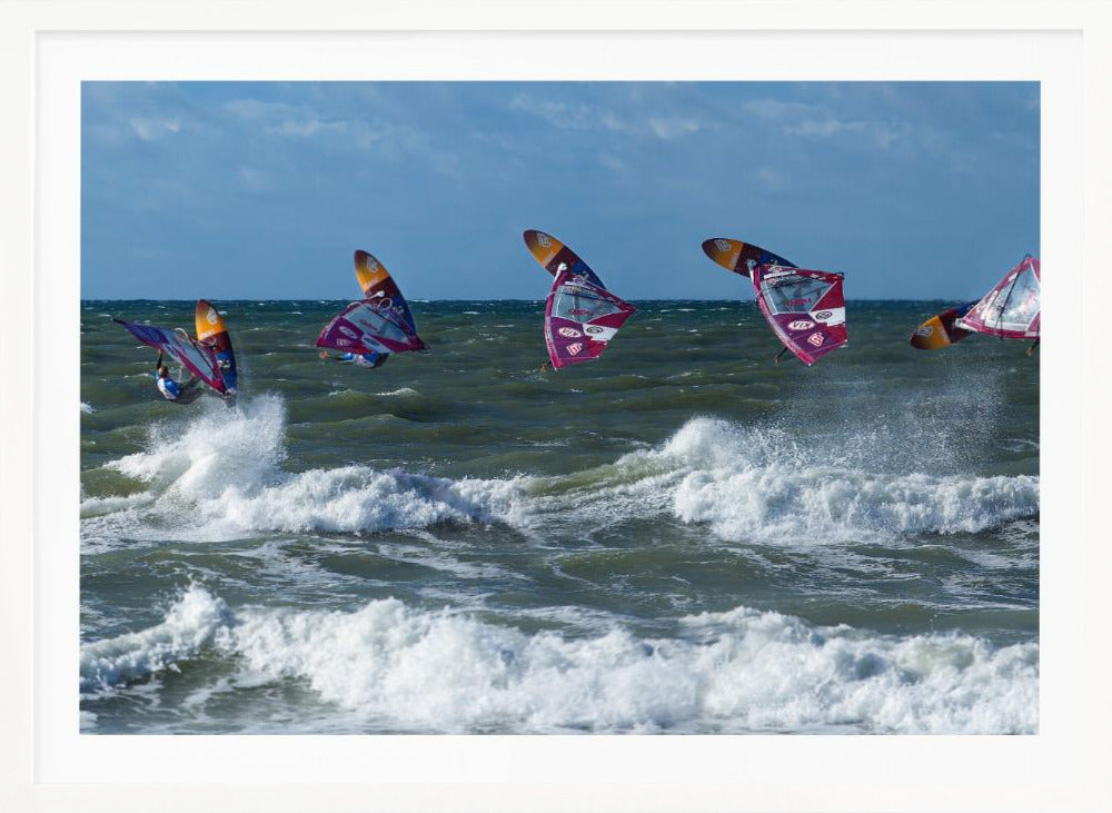 Surfer Jump. - Poster / Art Print