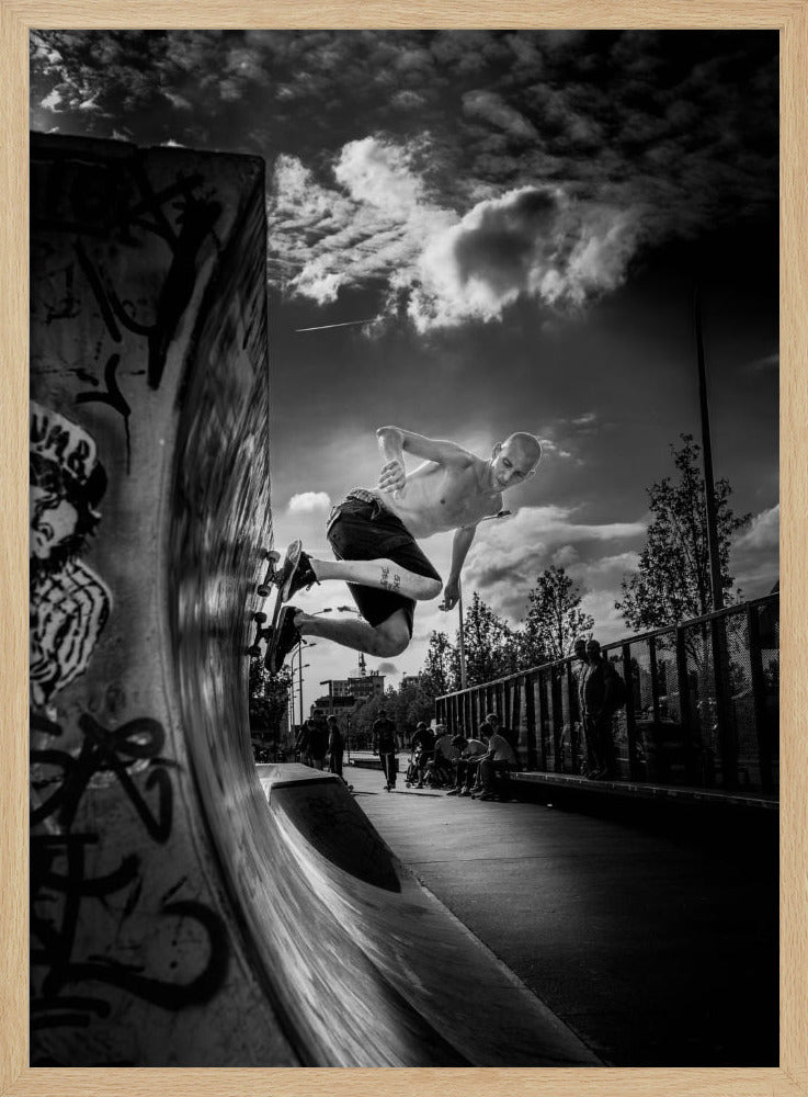 Wallride - Poster / Art Print