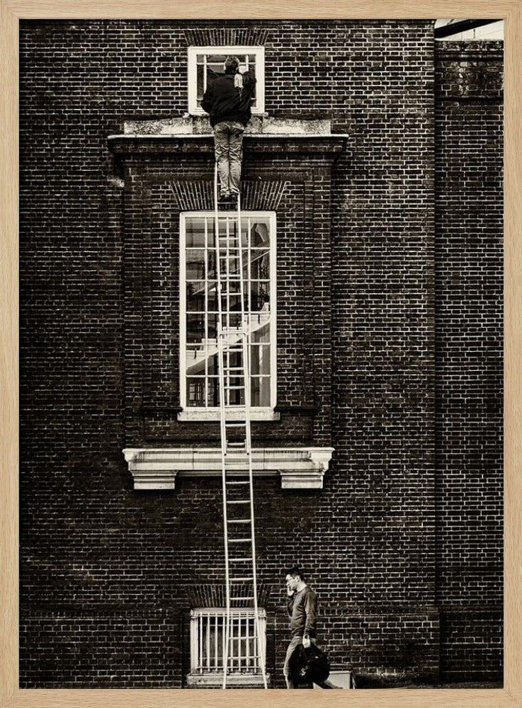 Long Ladder - Poster / Art Print