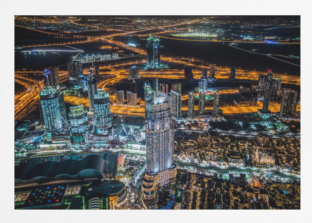 Dubai Night - Poster / Art Print