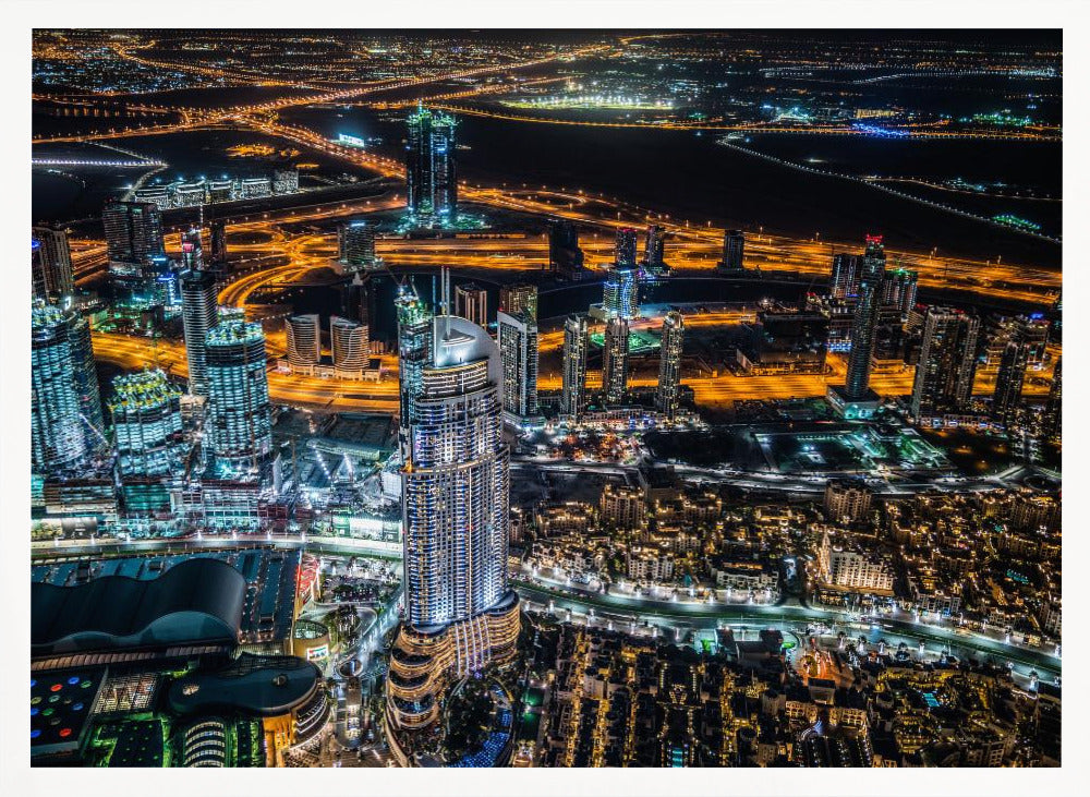 Dubai Night - Poster / Art Print