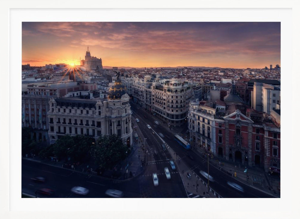 Madrid city - Poster / Art Print