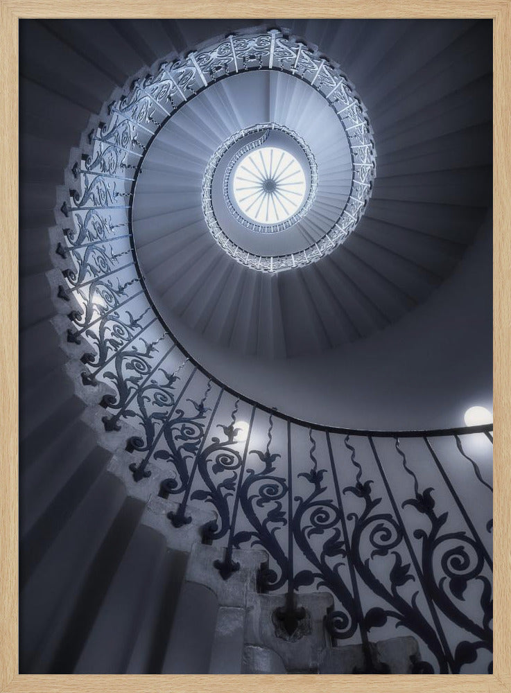 Tulip Stairs - Poster / Art Print