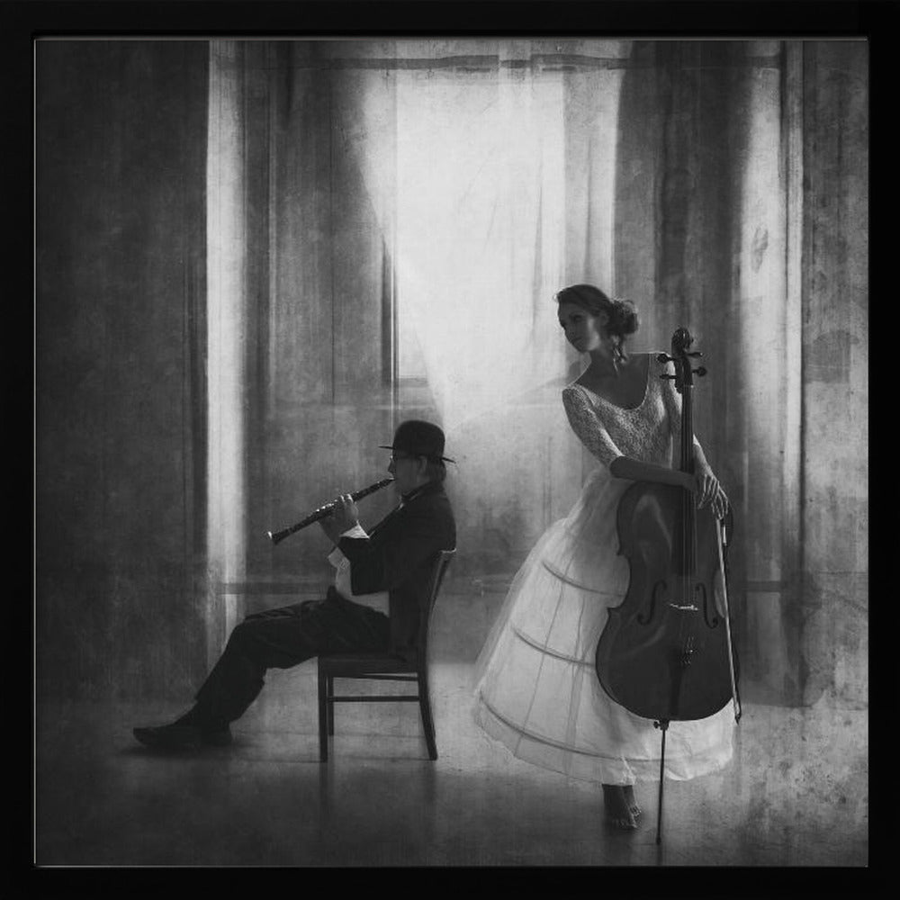 Pause for cello - Poster / Art Print