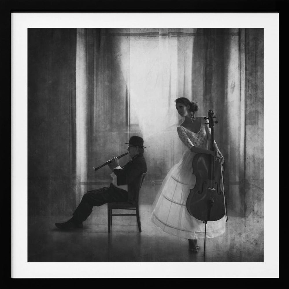 Pause for cello - Poster / Art Print