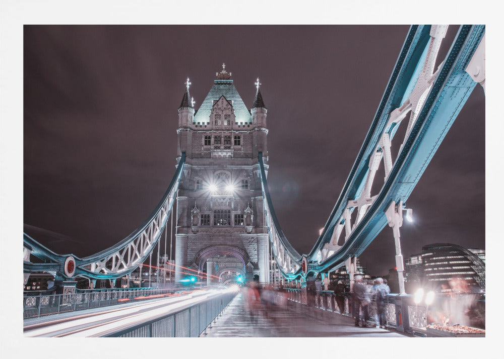 Tower Bridge Night Life - Poster / Art Print