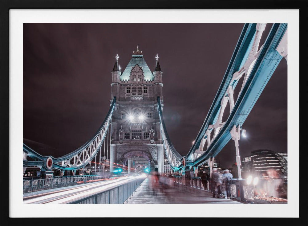 Tower Bridge Night Life - Poster / Art Print