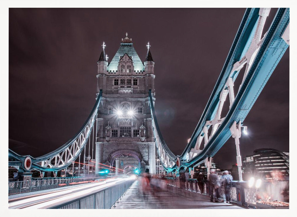 Tower Bridge Night Life - Poster / Art Print