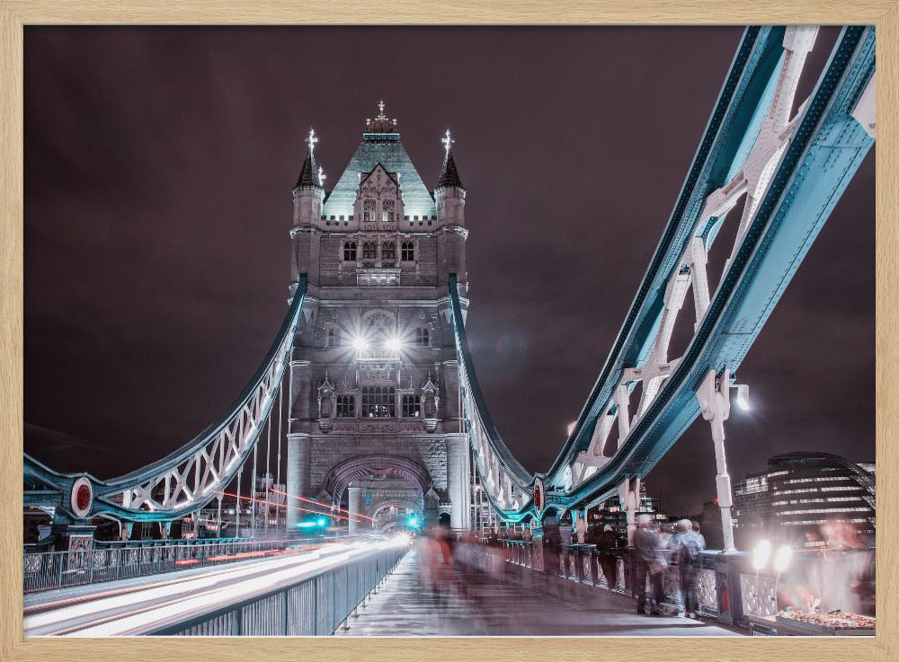 Tower Bridge Night Life - Poster / Art Print