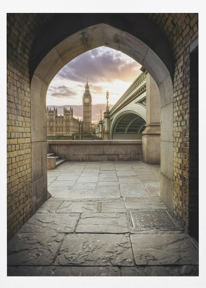 Westminster Tunnel - Poster / Art Print