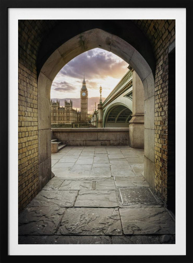 Westminster Tunnel - Poster / Art Print