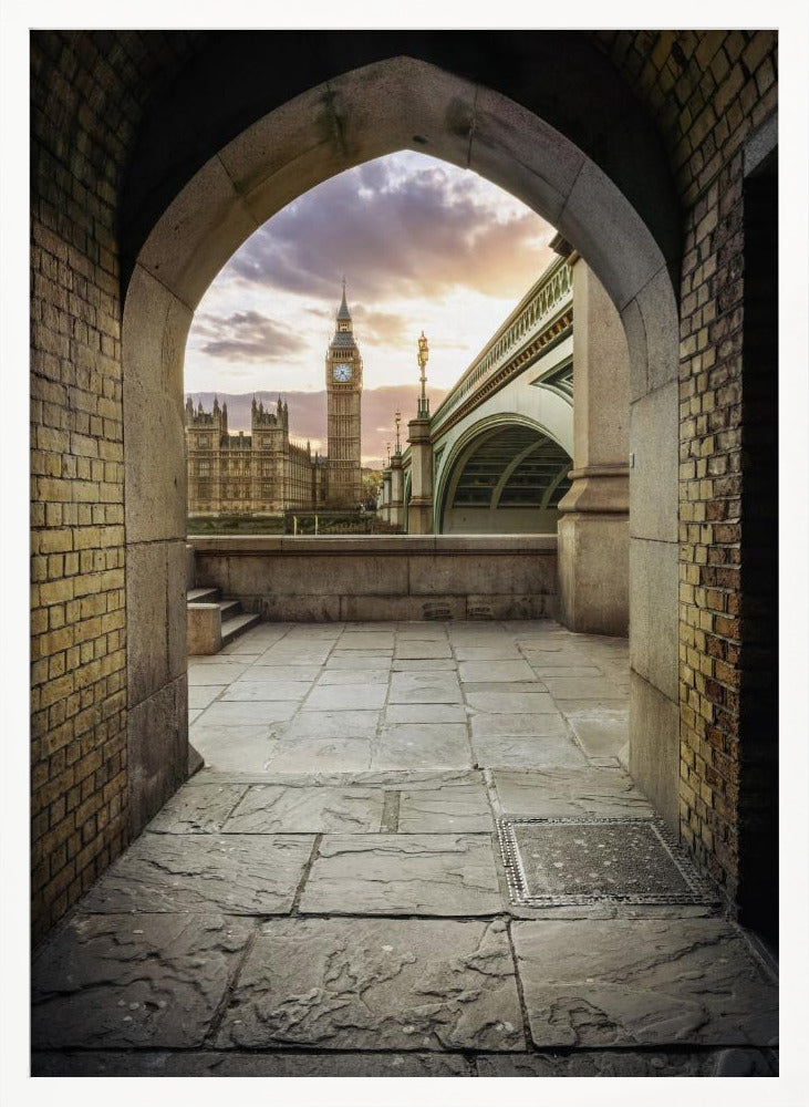 Westminster Tunnel - Poster / Art Print