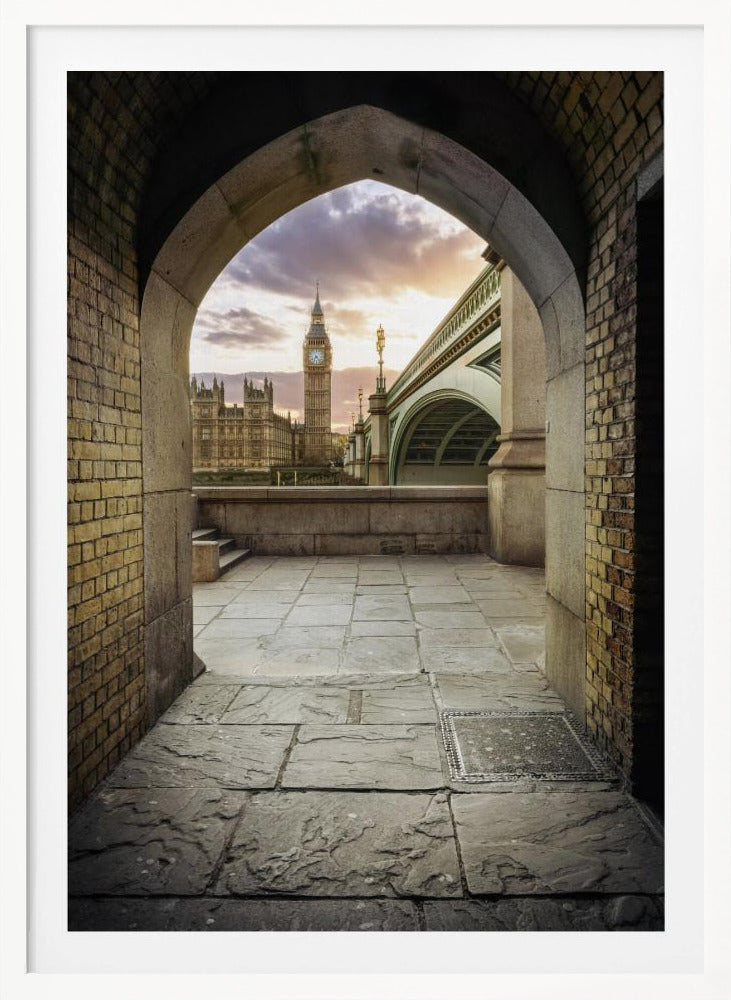 Westminster Tunnel - Poster / Art Print