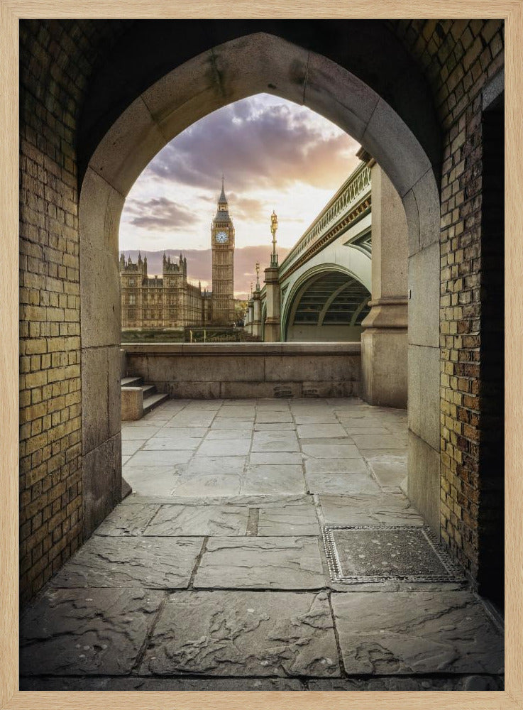 Westminster Tunnel - Poster / Art Print