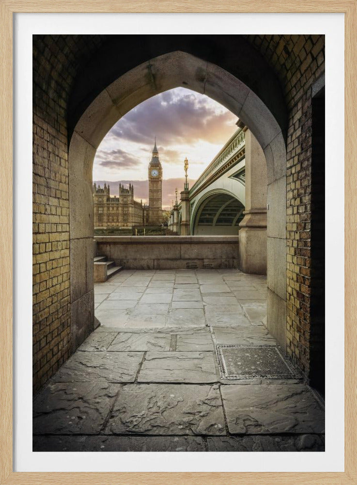 Westminster Tunnel - Poster / Art Print