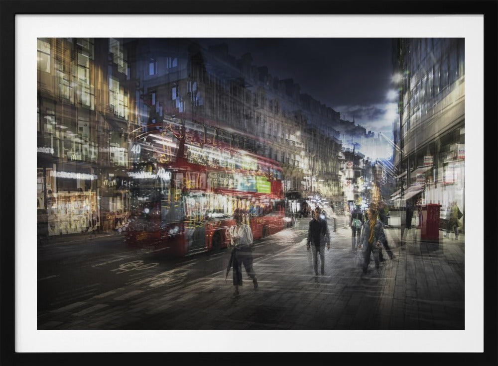 On the streets of London - Poster / Art Print