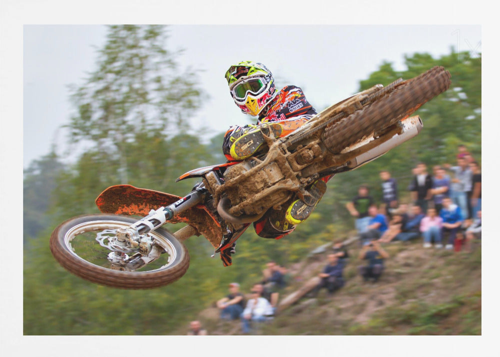 Tony Cairoli Whip Look - Maggiora MX Opening - Poster / Art Print