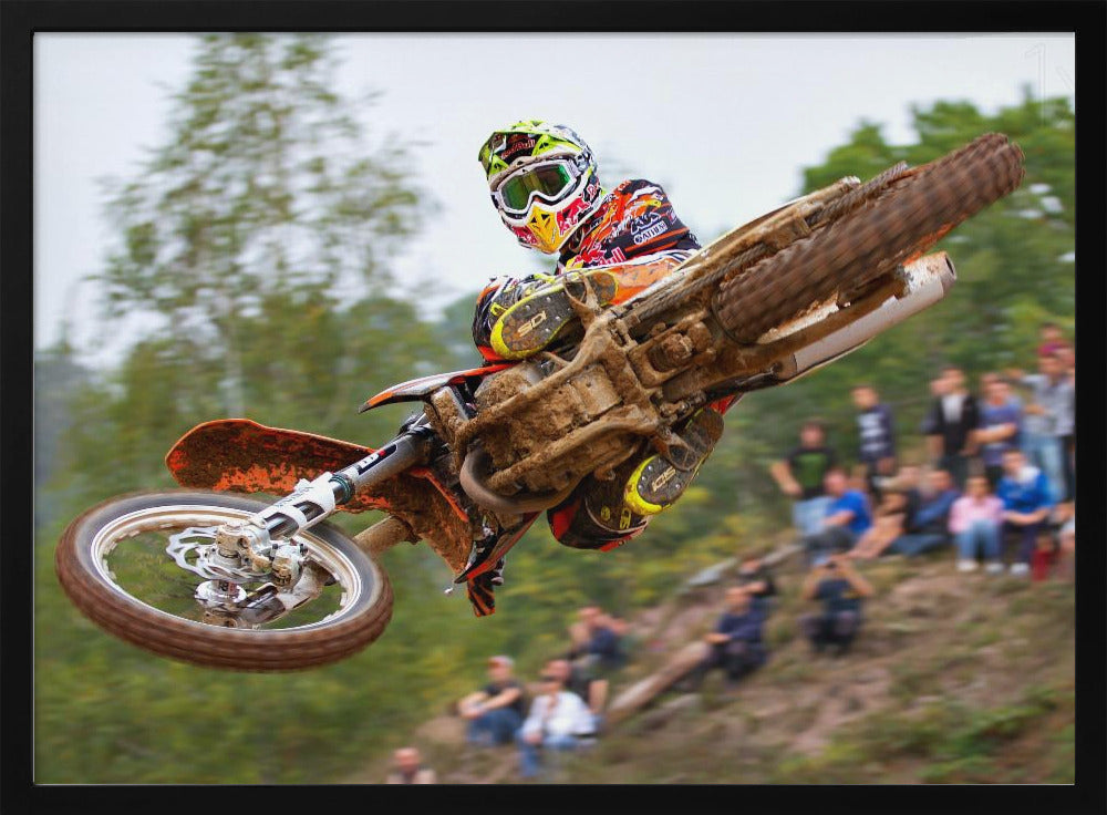 Tony Cairoli Whip Look - Maggiora MX Opening - Poster / Art Print