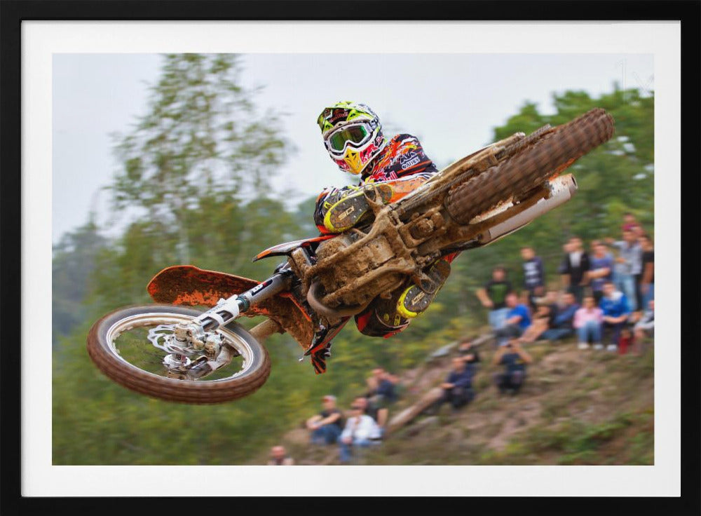 Tony Cairoli Whip Look - Maggiora MX Opening - Poster / Art Print