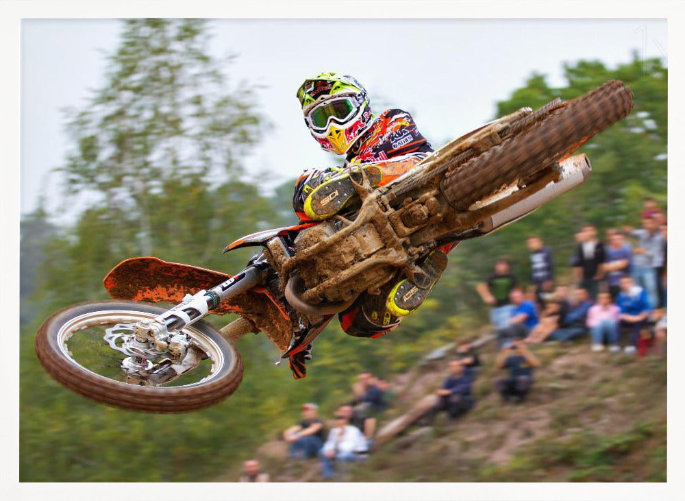 Tony Cairoli Whip Look - Maggiora MX Opening - Poster / Art Print