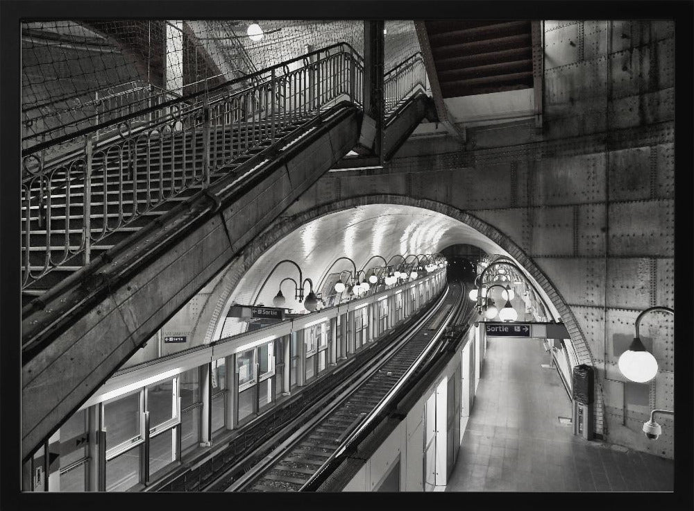 Metro - Paris - Poster / Art Print