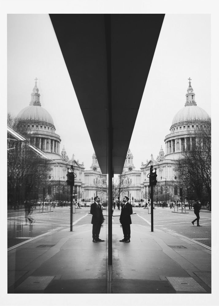 Reflecting St.Paul - Poster / Art Print