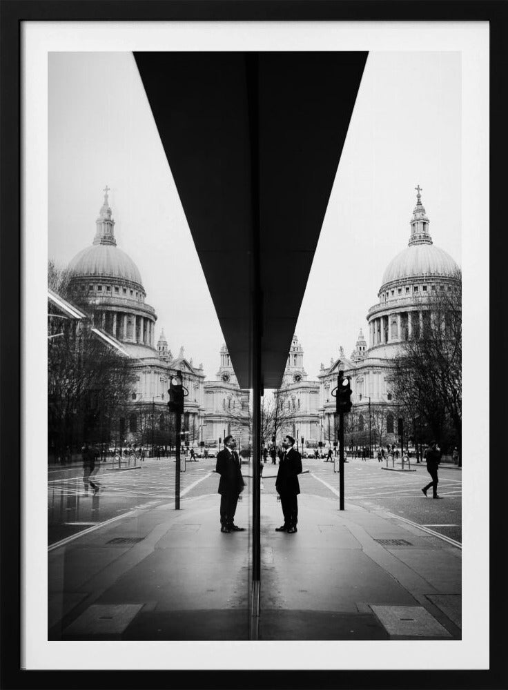 Reflecting St.Paul - Poster / Art Print