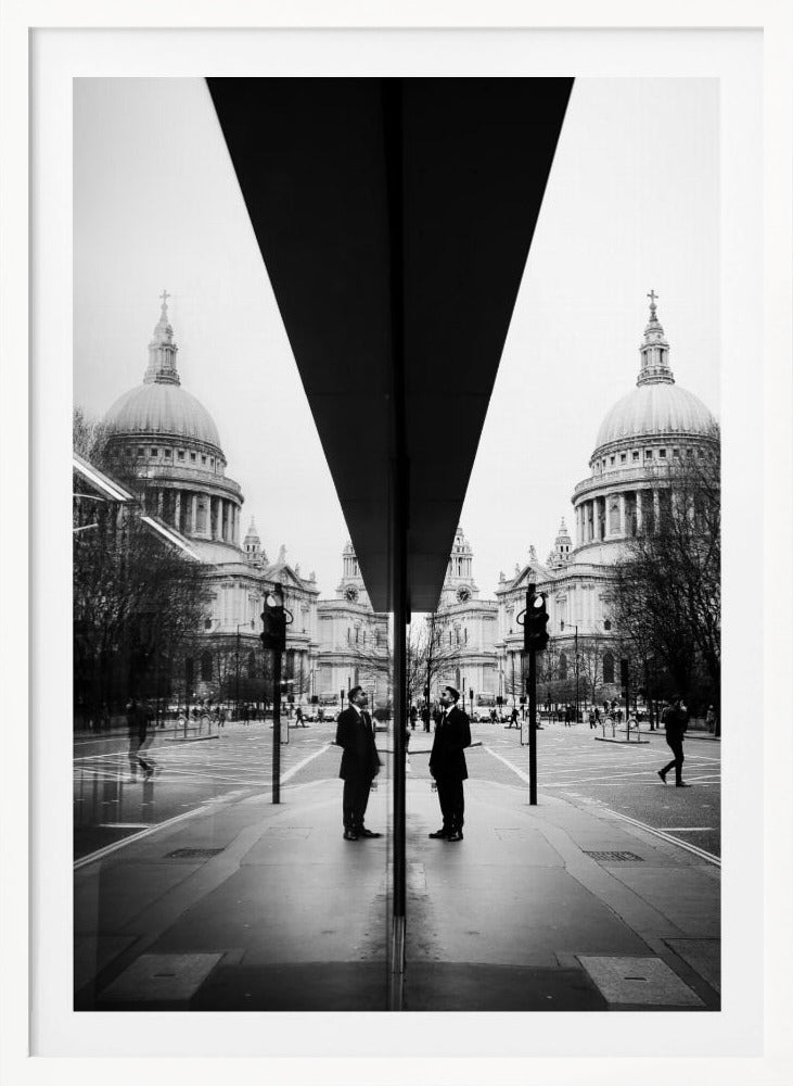 Reflecting St.Paul - Poster / Art Print