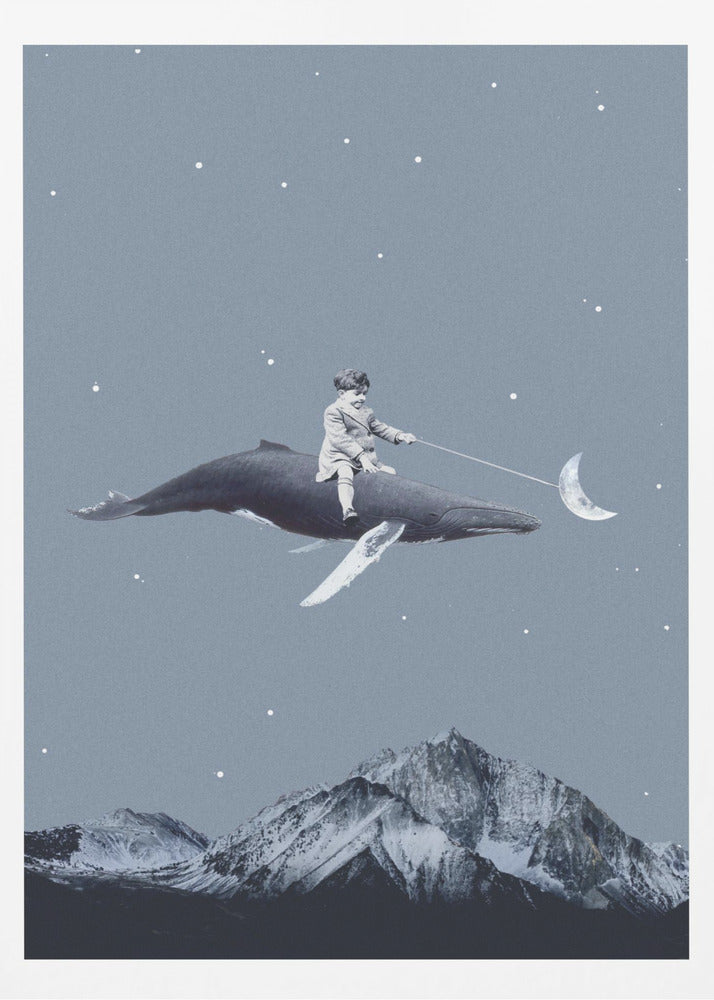 Aim for the moon - Poster / Art Print