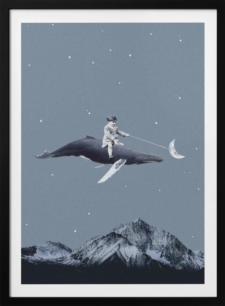 Aim for the moon - Poster / Art Print