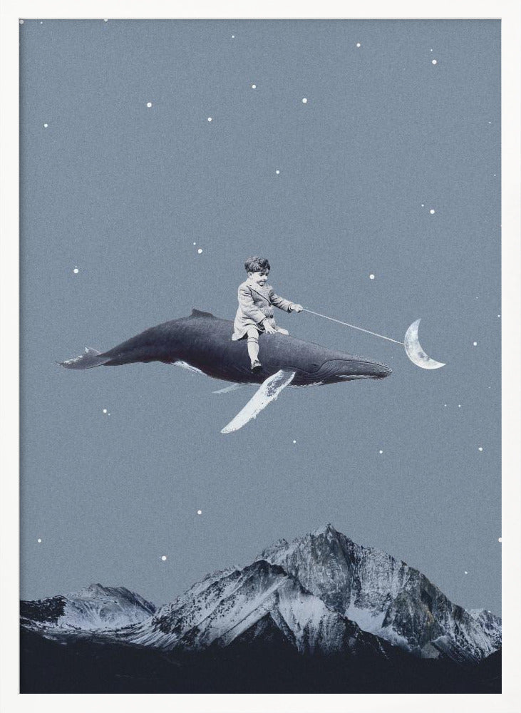 Aim for the moon - Poster / Art Print