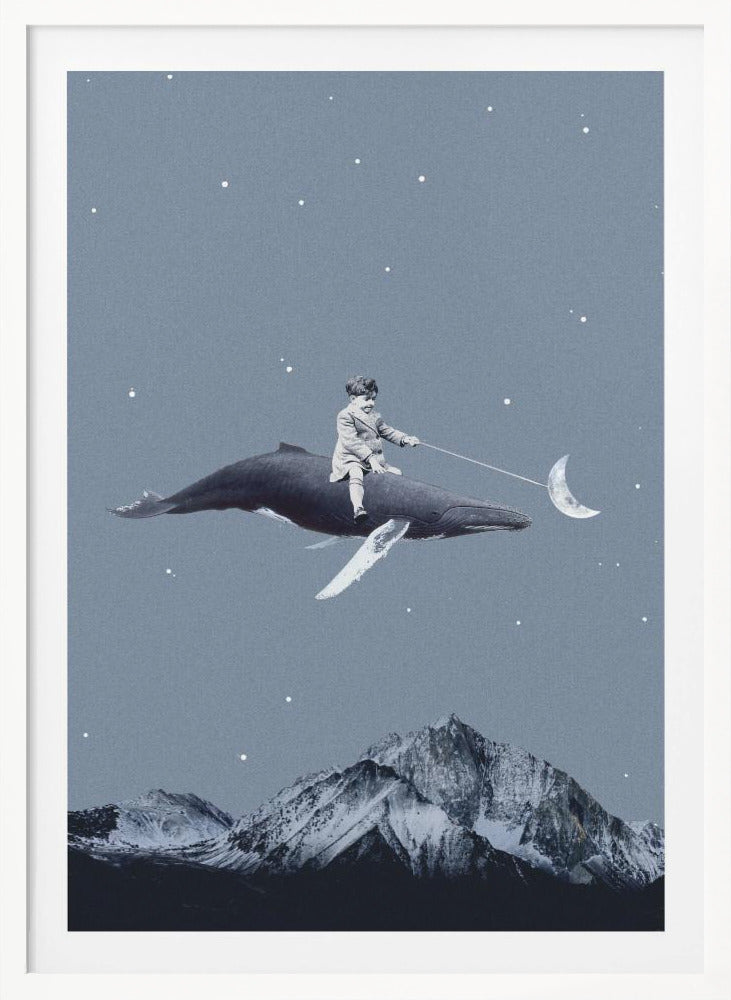 Aim for the moon - Poster / Art Print