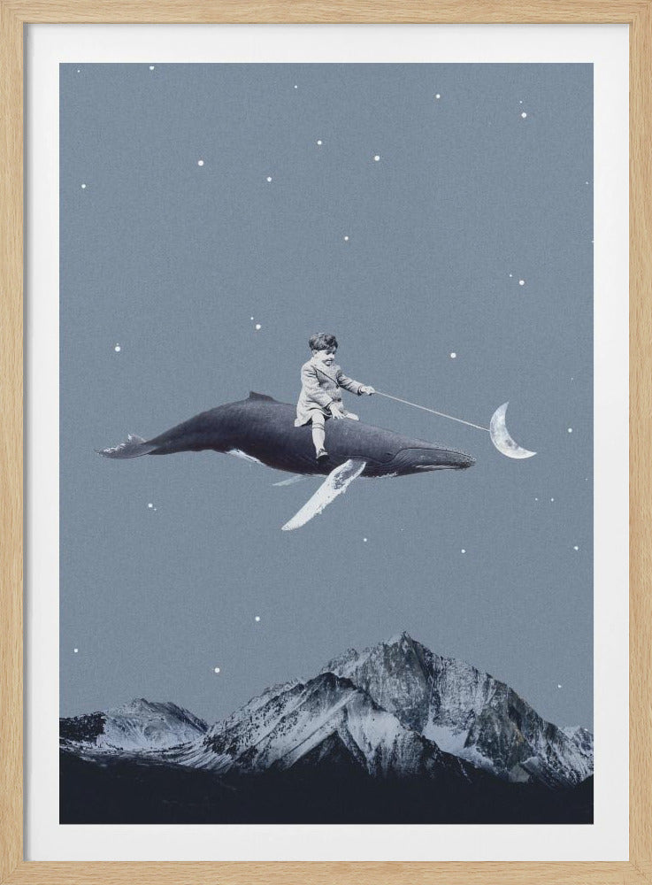 Aim for the moon - Poster / Art Print