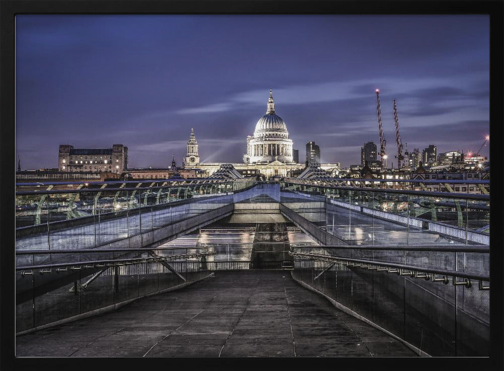 St. Johns Cathedral London - Poster / Art Print