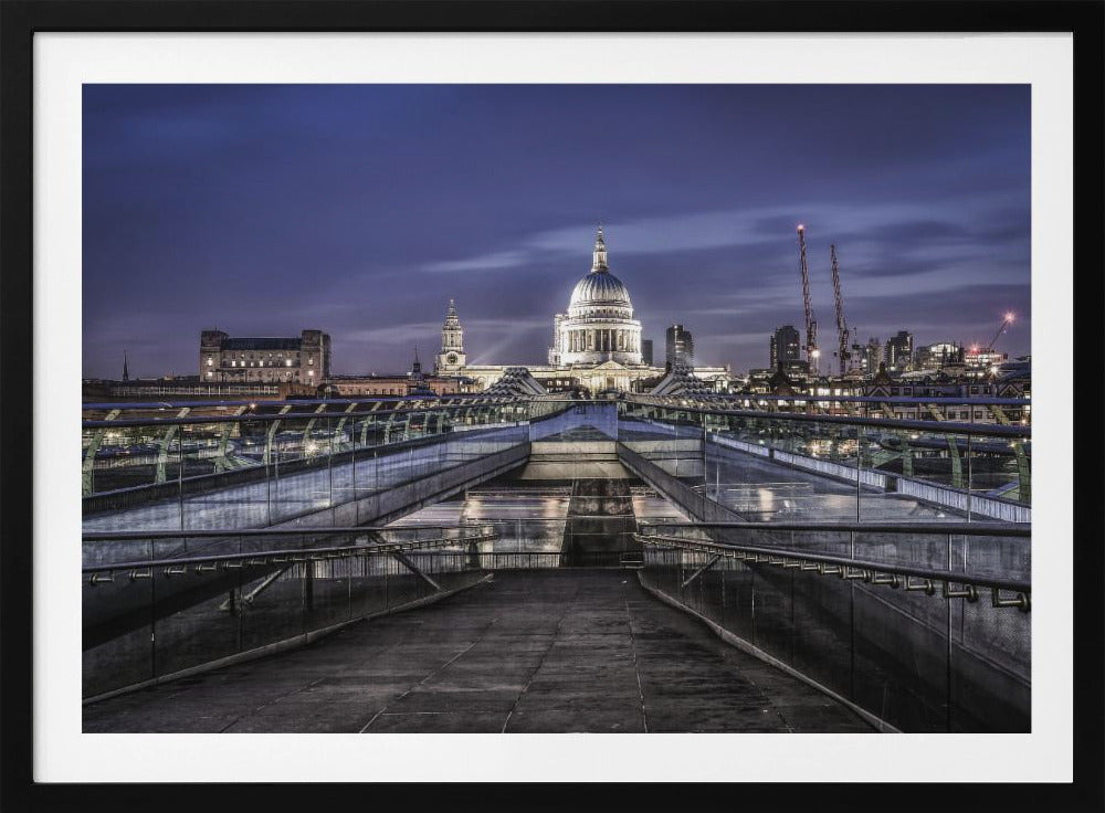 St. Johns Cathedral London - Poster / Art Print