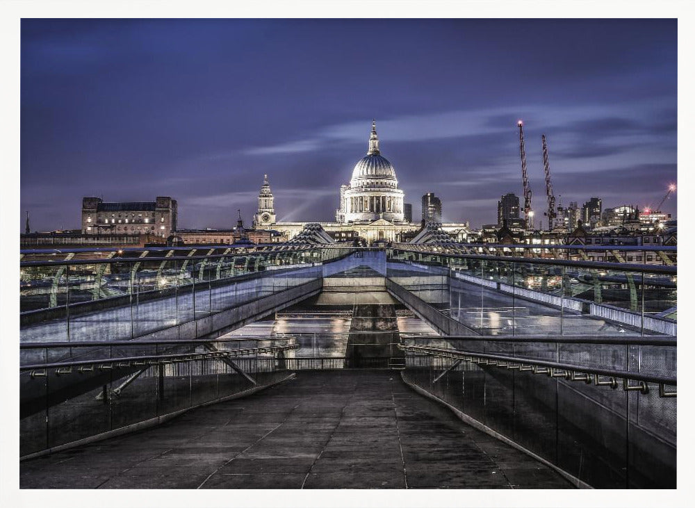 St. Johns Cathedral London - Poster / Art Print