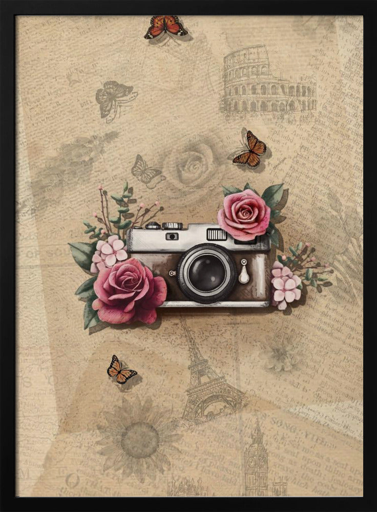 Vintage Camera - Poster / Art Print