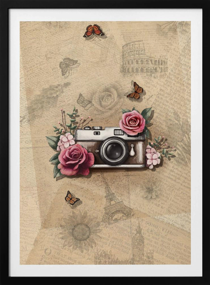 Vintage Camera - Poster / Art Print