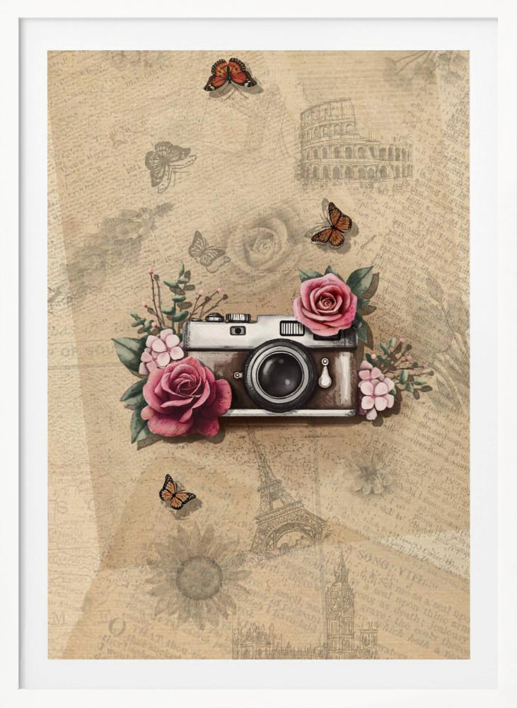 Vintage Camera - Poster / Art Print