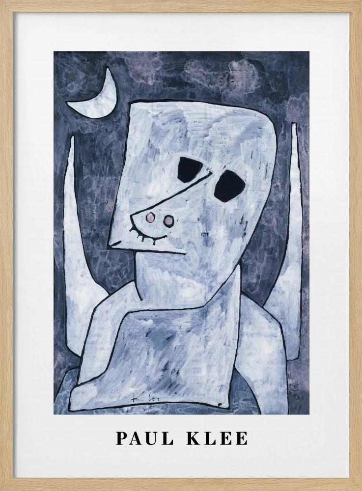 Vintage 'Angel Applicant' art print from 1939, showcasing classic artwork suitable for wall decoration. Artwork