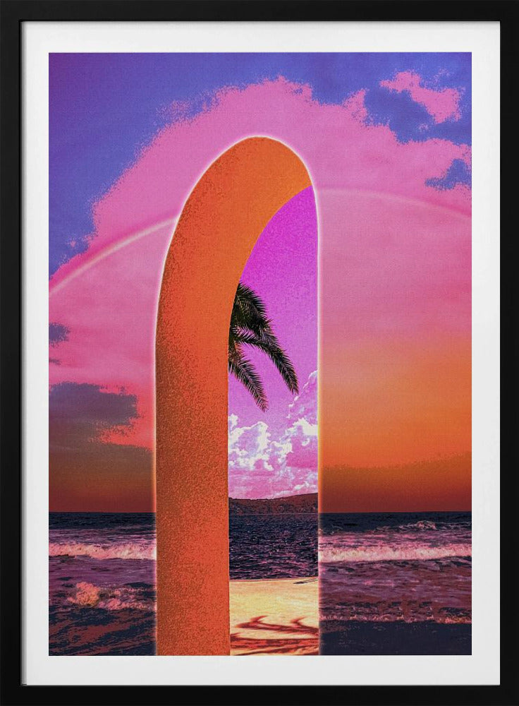 Portal Vaporwave - Poster / Art Print