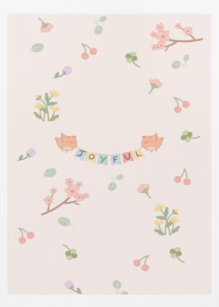 Falling in spring - Poster / Art Print