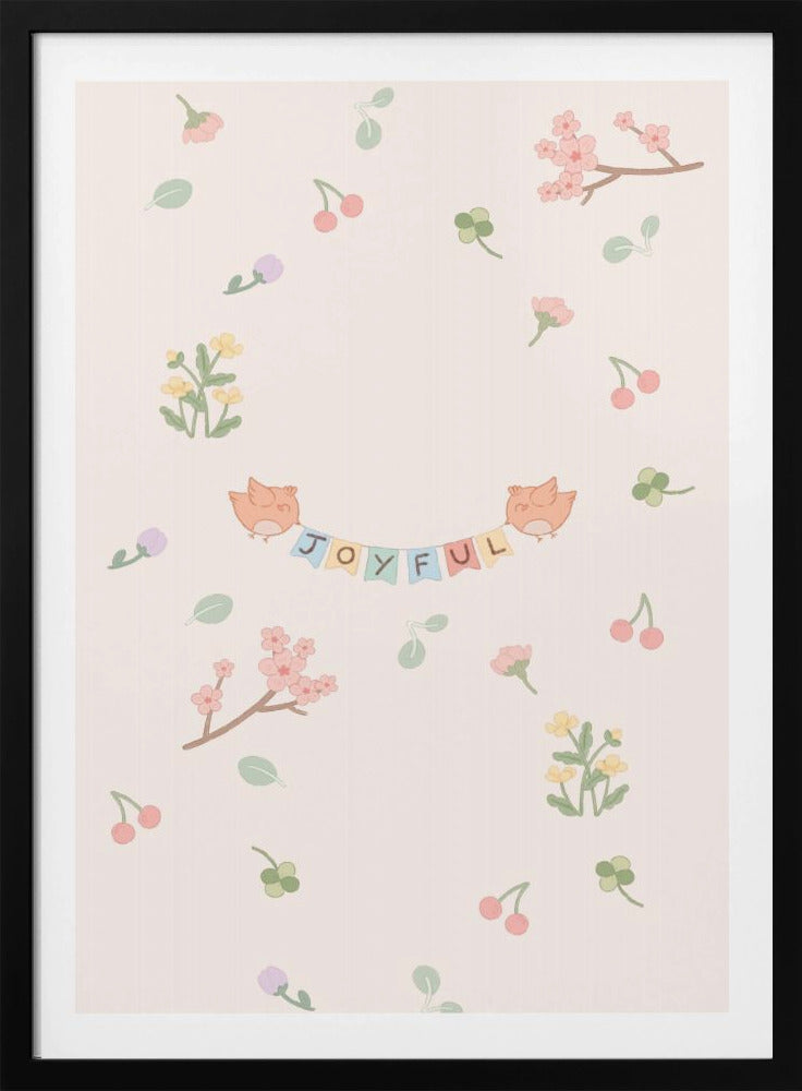 Falling in spring - Poster / Art Print