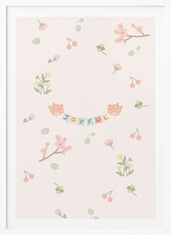 Falling in spring - Poster / Art Print